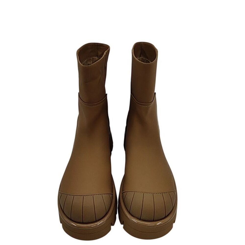 Michael Kors Sydra Flat Bootie Tan Shoes 9.5